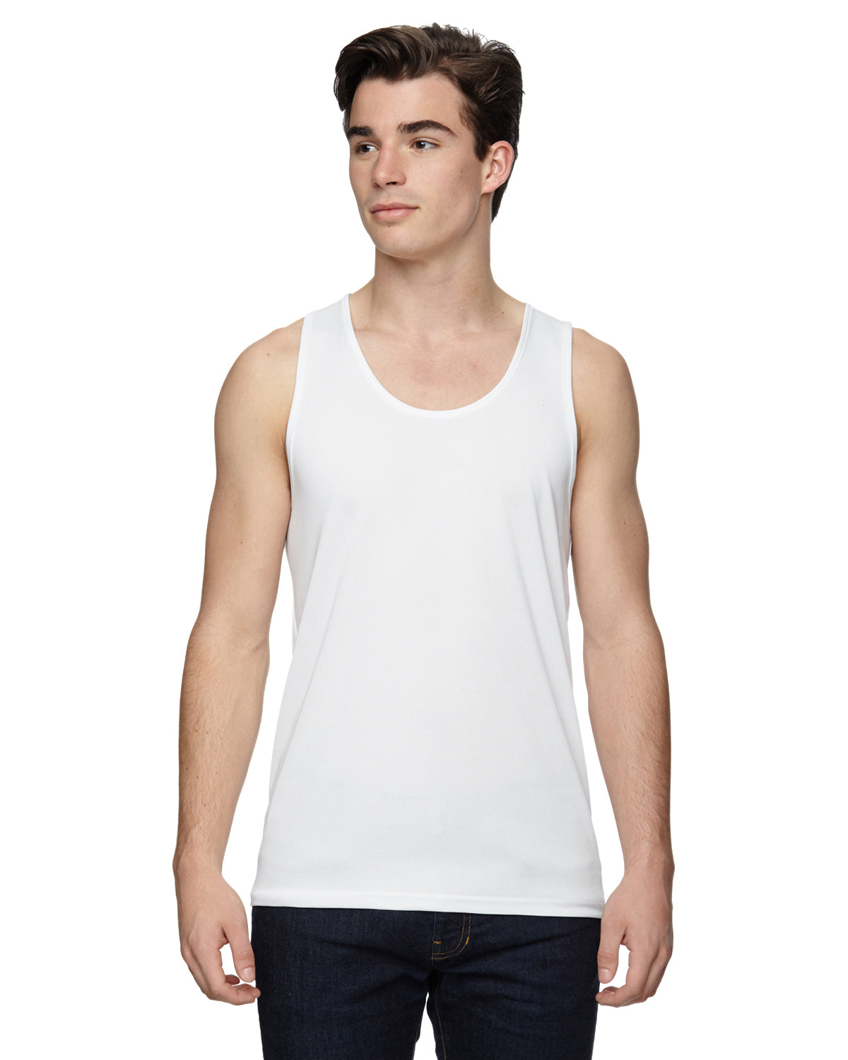 Unisex Training Tank - White