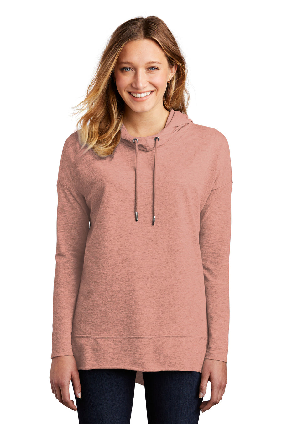 Women's Featherweight French Terry Hoodie - Nostalgia Rose Heather
