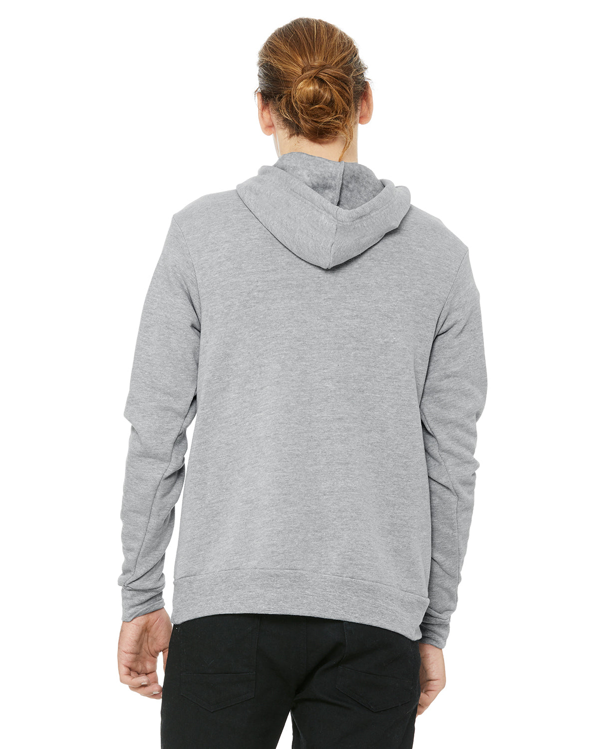 Unisex Sponge Fleece Pullover Hoodie - Heather Athletic