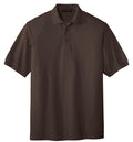 Unisex Silk Touch Polo - Coffee Bean