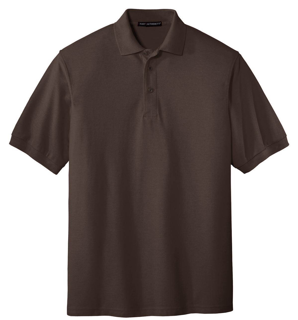 Unisex Silk Touch Polo - Coffee Bean