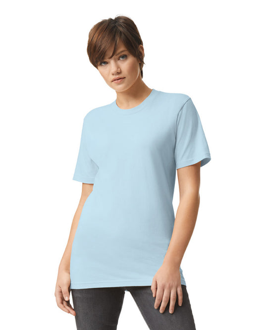 Unisex Fine Jersey Short-Sleeve T-Shirt - Powder Blue
