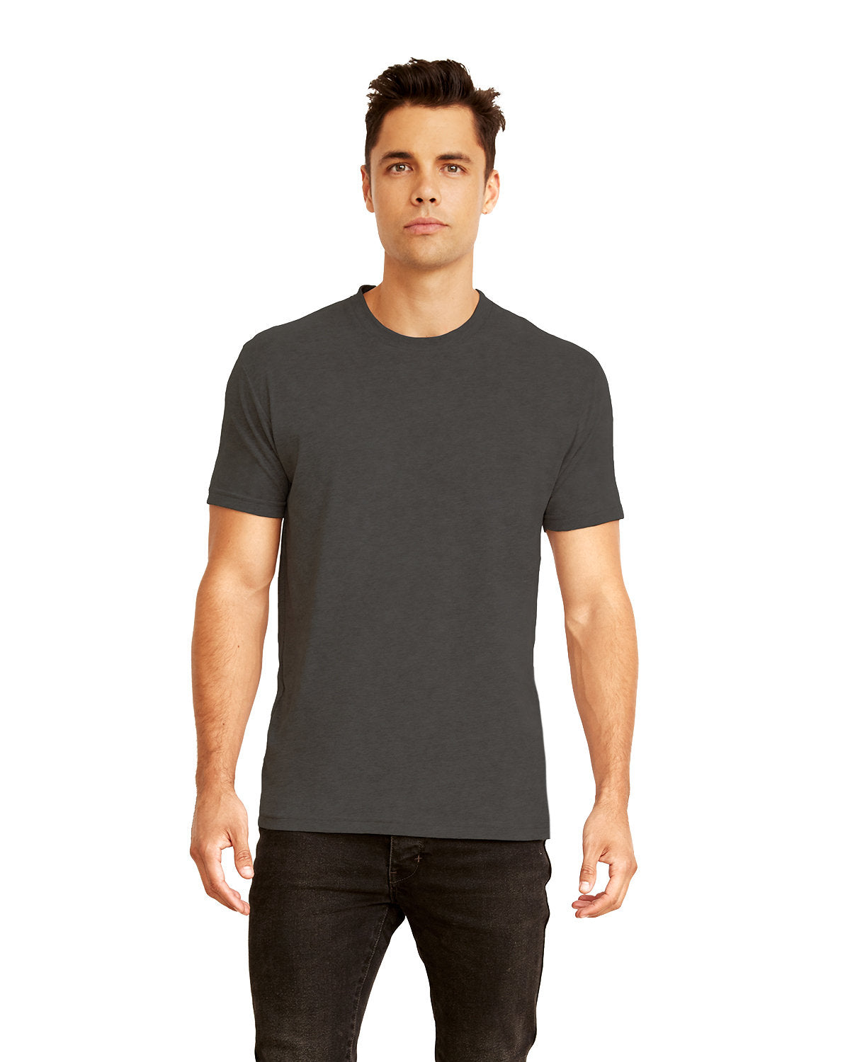 Men's Sueded Crew - Heather Charcoal