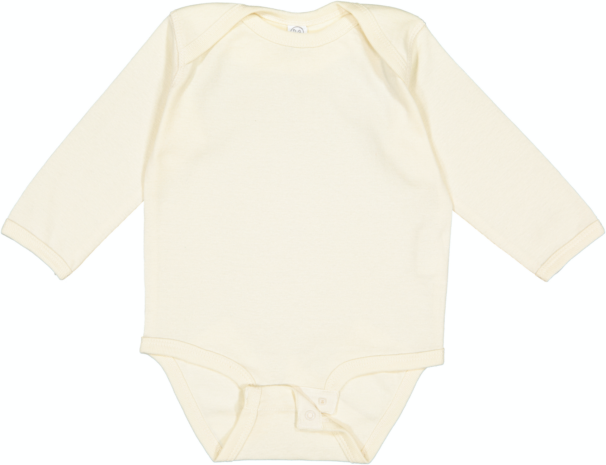 Infant Long-Sleeve Bodysuit - Natural