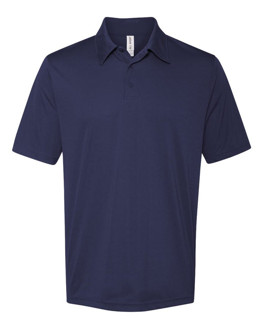 Performance 3 Button Sport Shirt - Sport Navy