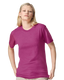 American Apparel 2001CVC - Unisex CVC T-Shirt - Heather Super Pink