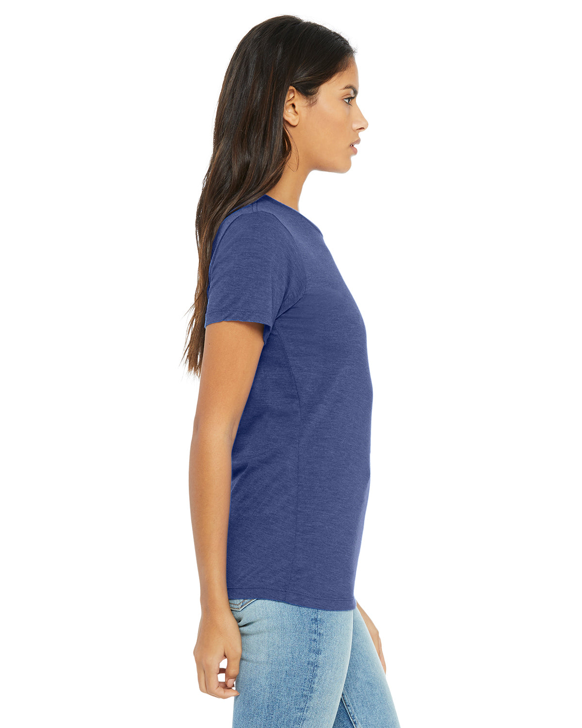 Women's Triblend Relaxed Jersey Short-Sleeve T-Shirt - True Royal Triblend