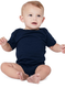 Bella + Canvas 100B - Infant Jersey Short-Sleeve One-Piece - Navy