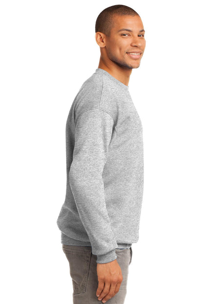 Unisex Tall Essential Fleece Crewneck Sweatshirt - Ash