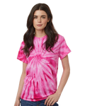 Cyclone Pinwheel Short Sleeve T-Shirt - Fuchsia