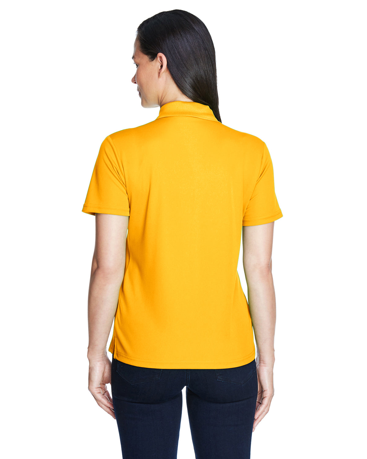 Women's Origin Performance Piqué Polo - Campus Gold