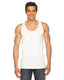 American Apparel BB408W - Unisex Poly-Cotton Tank - White