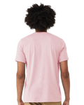 Unisex Heather CVC T-Shirt - Heather Pink
