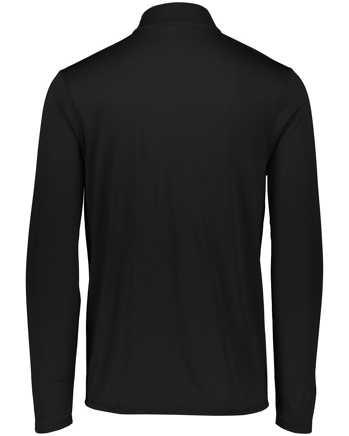 Unisex Attain Quarter-Zip Pullover - Black