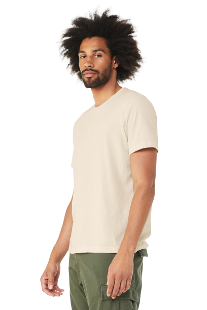 Unisex Heather CVC T-Shirt - Heather Oatmeal