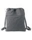 Authentic Pigment 1901 - Pigment-Dyed Canvas Cinch Sack - Smoke