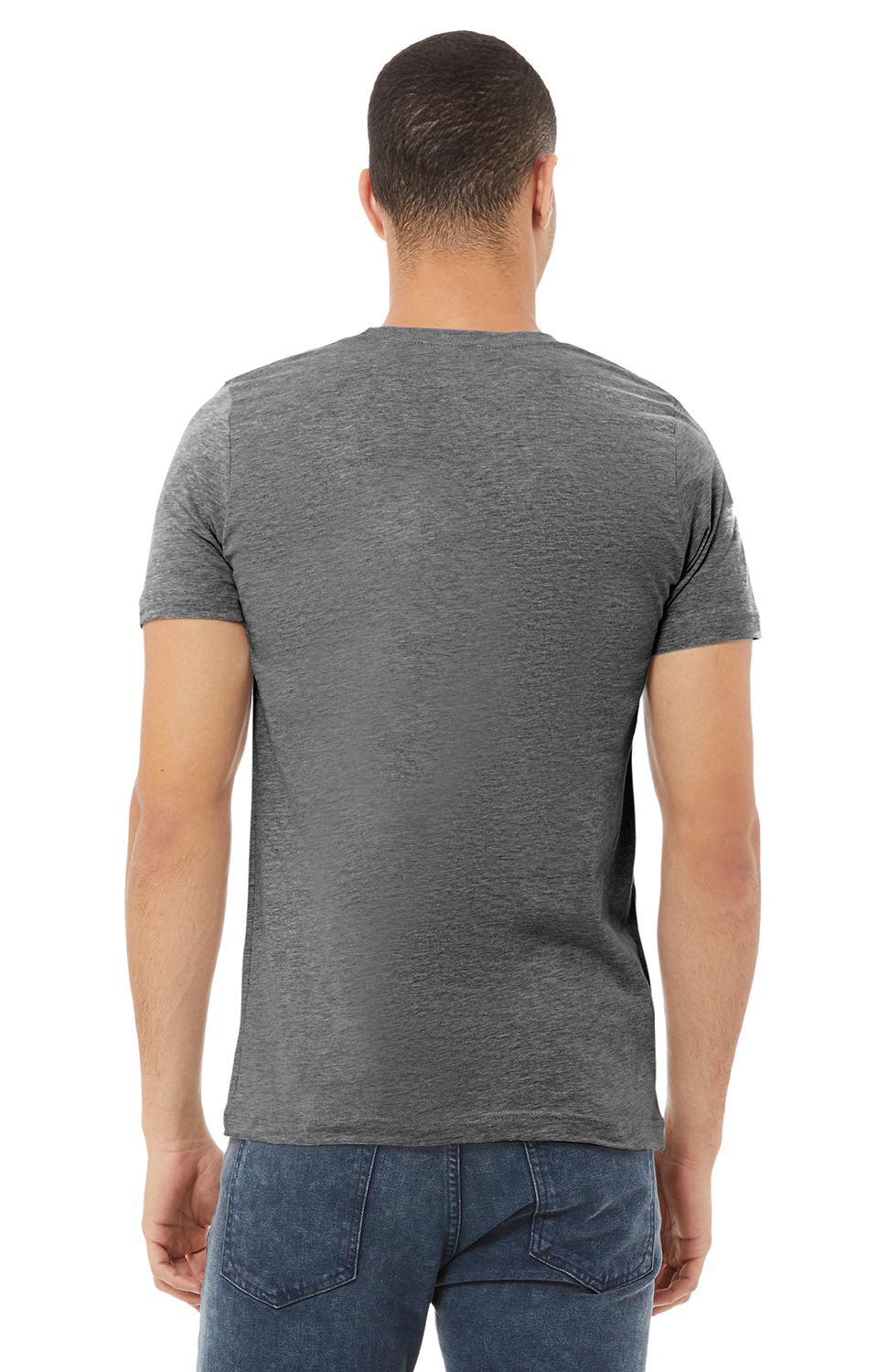 Unisex Heather CVC T-Shirt - Heather Deep