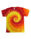 Tie-Dye CD100 - Unisex 100% Cotton T-Shirt - Blaze