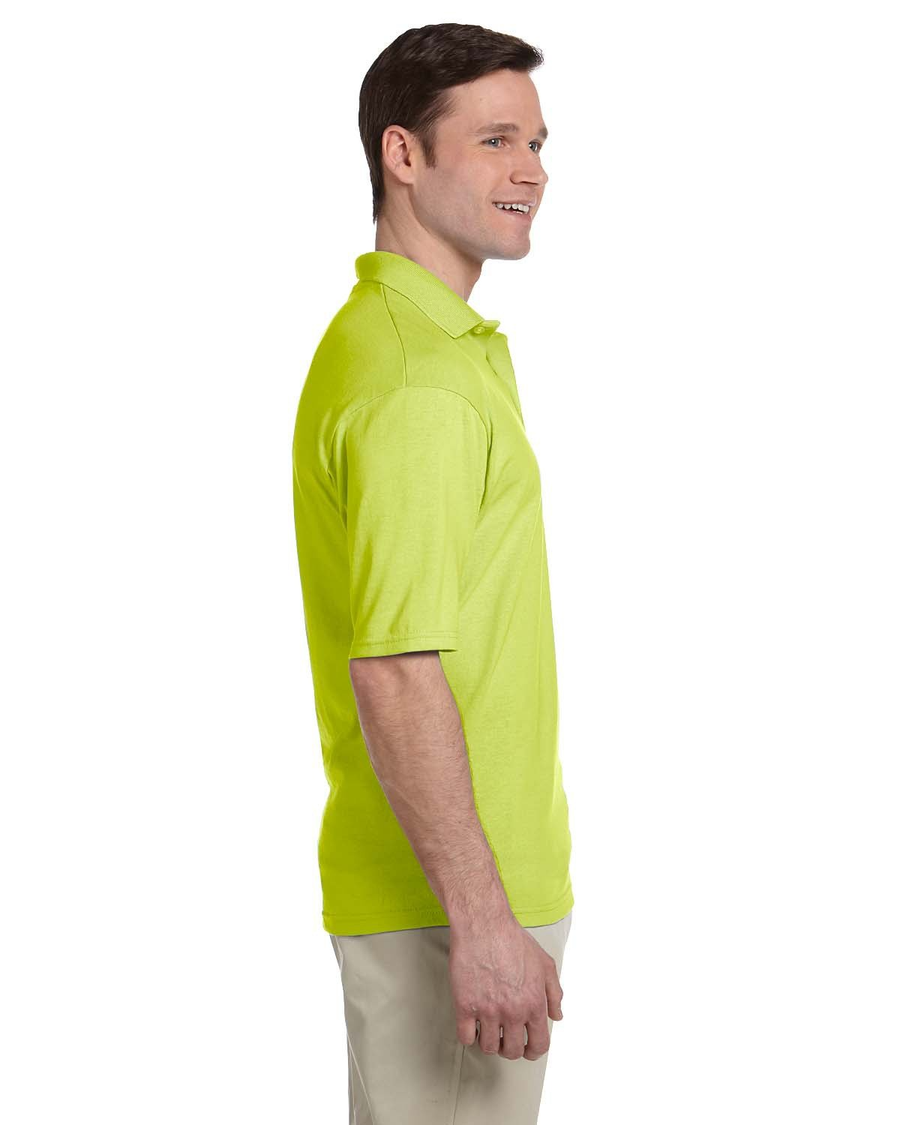 Unisex SpotShield��� Pocket Jersey Polo - High Viz Safety Green