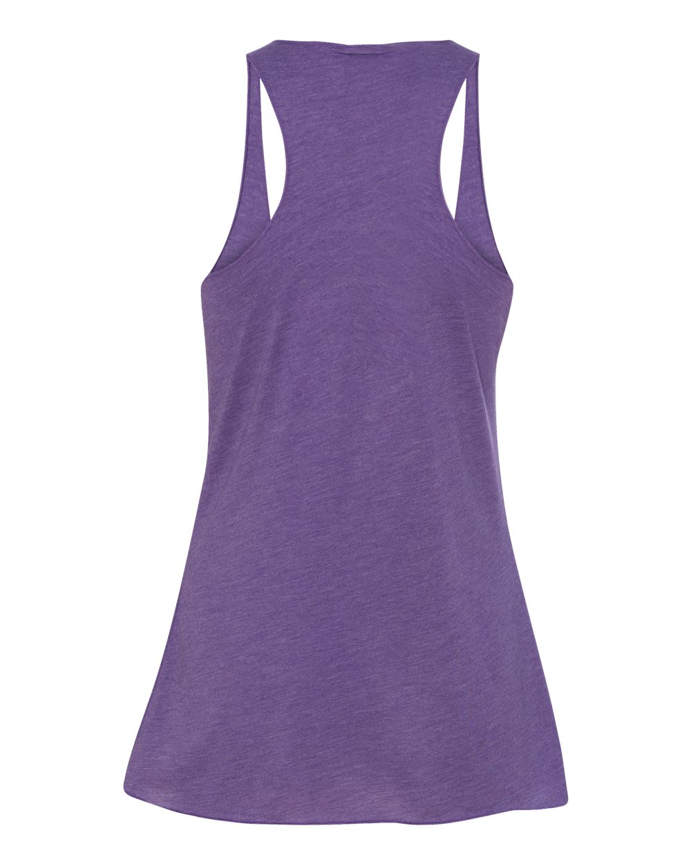 Women's Triblend Racerback Tank - Purple Triblend