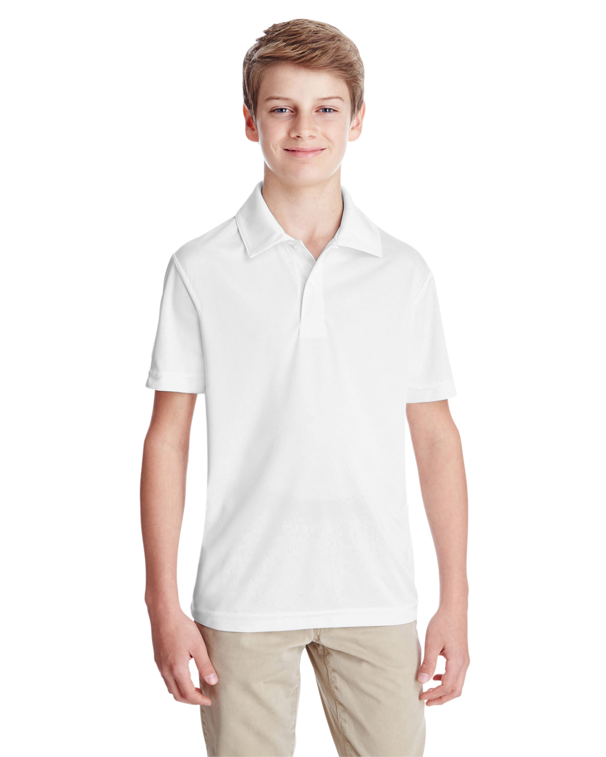 Youth Zone Performance Polo - White
