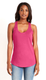 Next Level 6338 - Women's Gathered Racerback Tank - Hot Pink