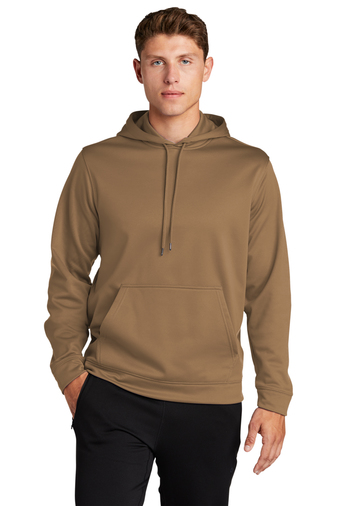 Sport-Wick Fleece Hooded Pullover - Woodland Brown