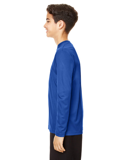 Youth Zone Performance Long-Sleeve T-Shirt - Sport Royal