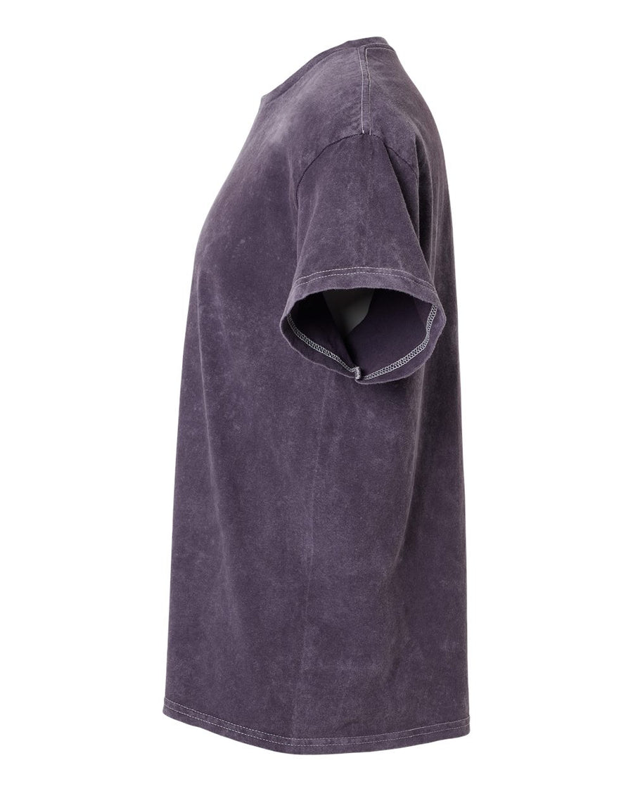 Unisex Mineral Wash T-Shirt - Aubergine