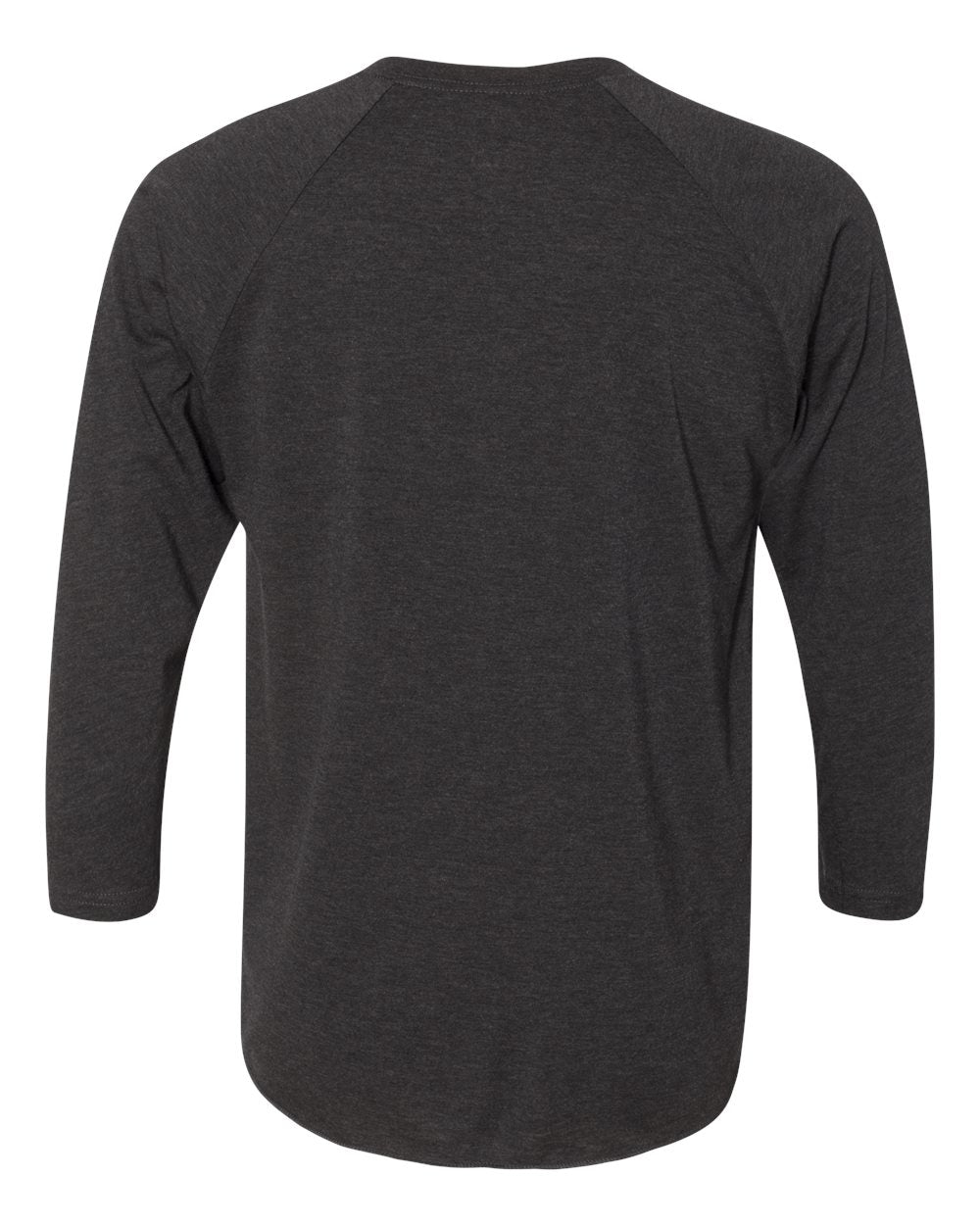 Unisex Triblend 3/4-Sleeve Raglan - Vintage Black / Vintage Black