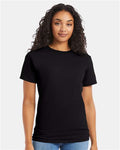 Hanes 5280 Black — on model front