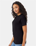 Hanes 5280 Black — on model side