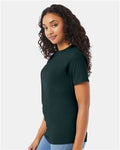 Hanes 5280 Deep Forest — on model side