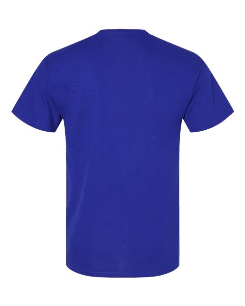Hanes 5280 Deep Royal — back