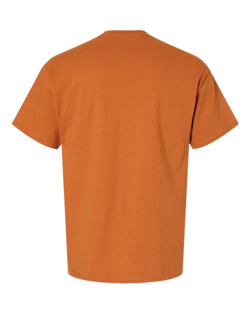 Hanes 5280 Texas Orange — back