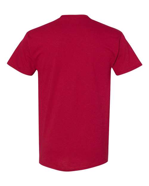 Gildan 5000 Cardinal — back
