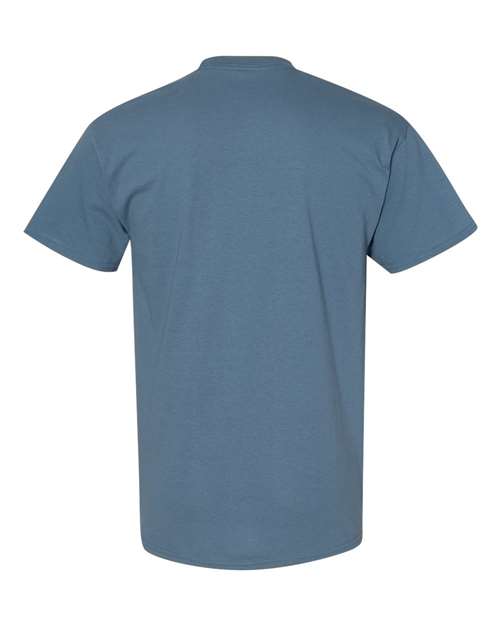 Gildan 5000 Indigo Blue — back