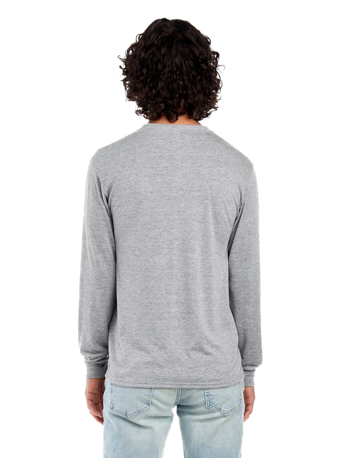 Unisex DRI-POWER® SPORT Long-Sleeve T-Shirt - Athletic Heather