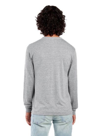 Unisex DRI-POWER® SPORT Long-Sleeve T-Shirt - Athletic Heather