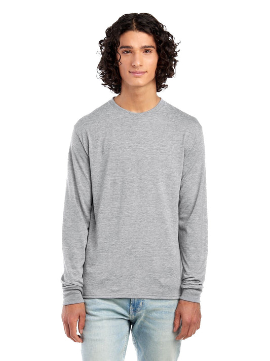 Unisex DRI-POWER® SPORT Long-Sleeve T-Shirt - Athletic Heather