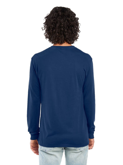Unisex DRI-POWER® SPORT Long-Sleeve T-Shirt - J Navy