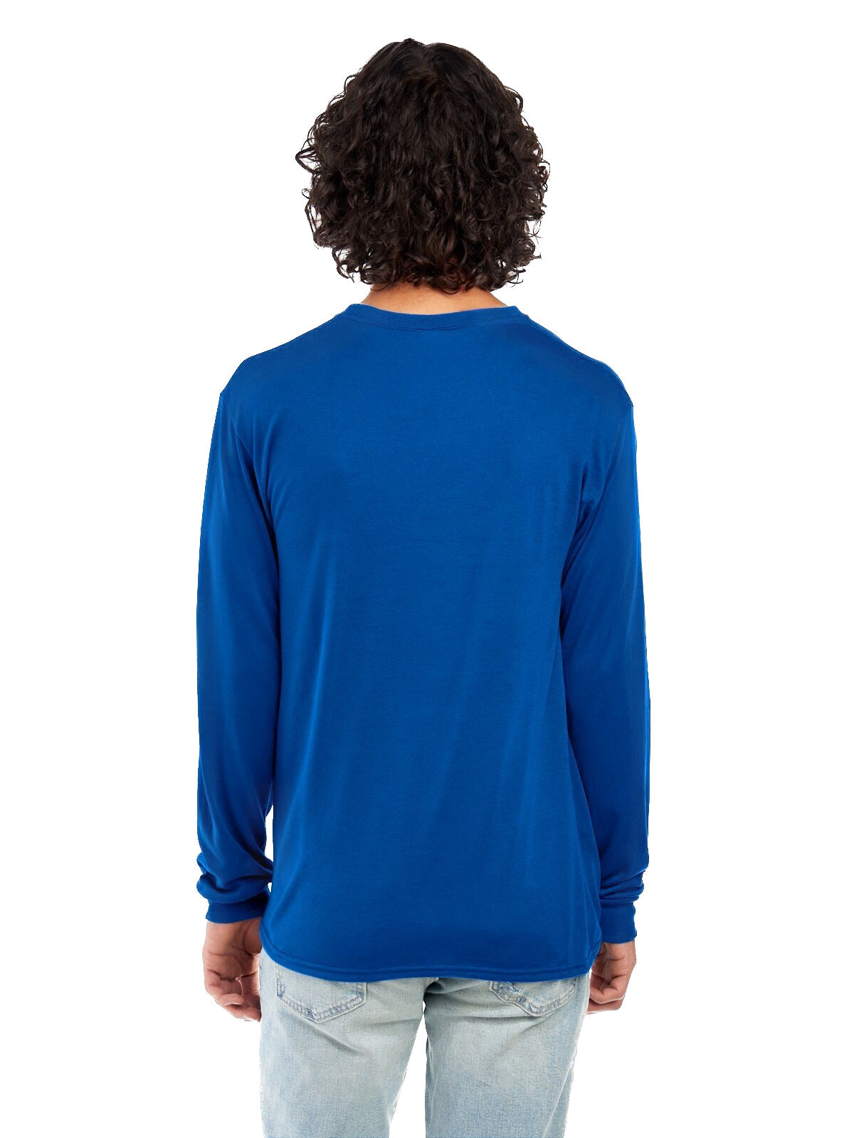 Unisex DRI-POWER® SPORT Long-Sleeve T-Shirt - Royal