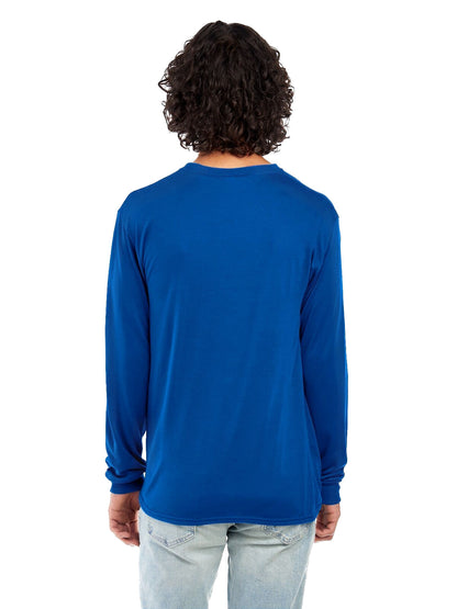 Unisex DRI-POWER® SPORT Long-Sleeve T-Shirt - Royal