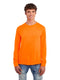 Jerzees 21ML - Unisex DRI-POWER® SPORT Long-Sleeve T-Shirt - High Viz Safety Orange