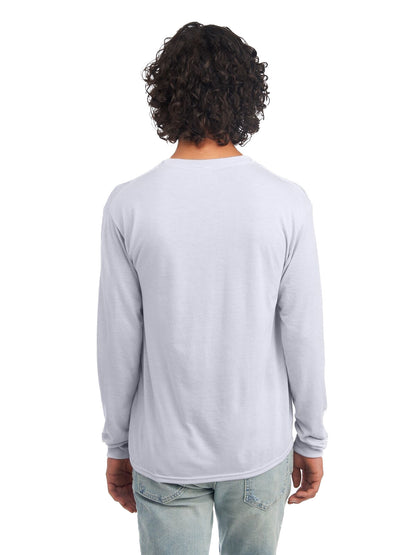 Unisex DRI-POWER® SPORT Long-Sleeve T-Shirt - Silver