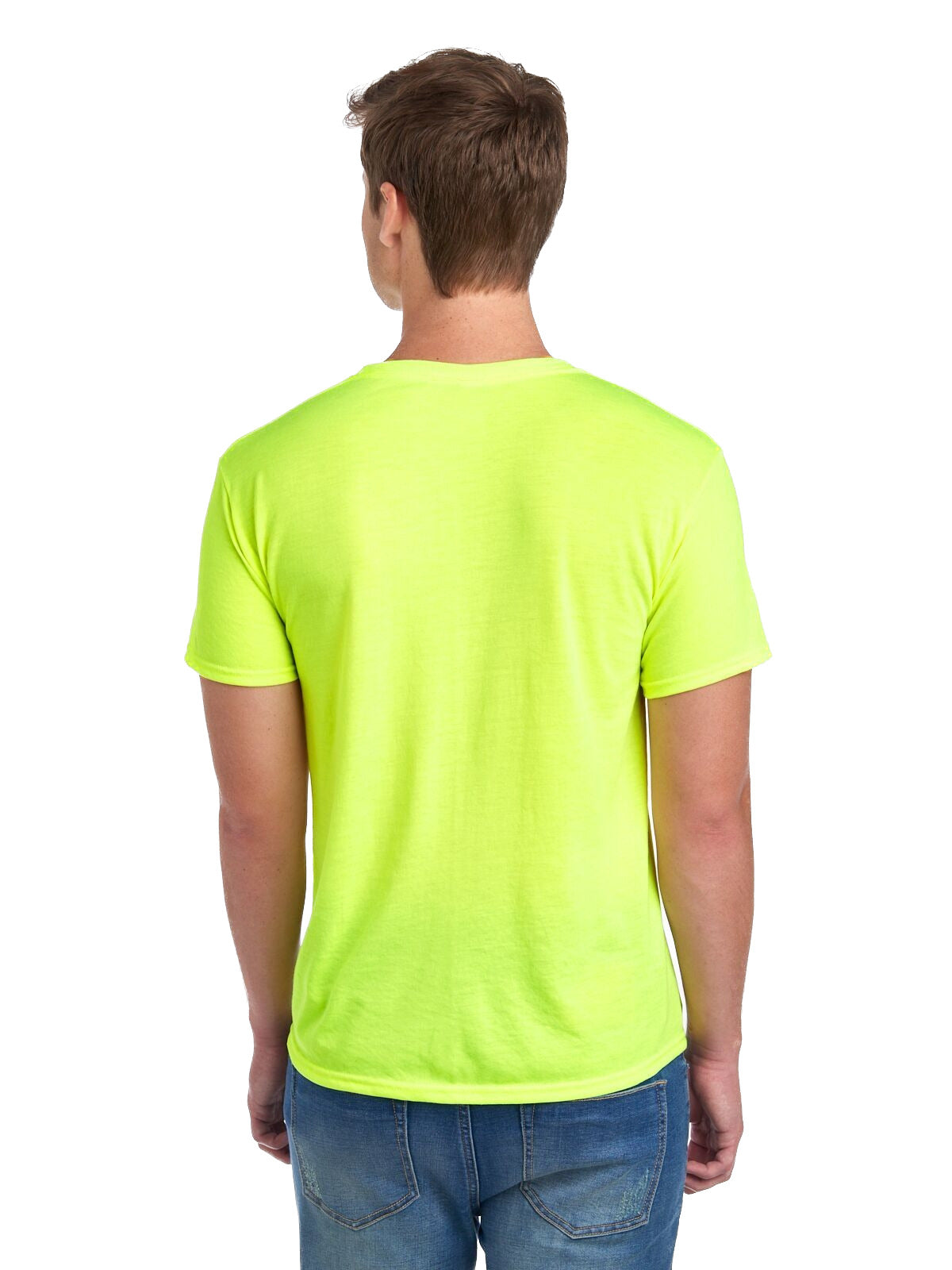 Unisex DRI-POWER® SPORT T-Shirt - High Viz Safety Green
