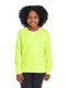Jerzees 29BL - Youth DRI-POWER® ACTIVE Long-Sleeve T-Shirt - High Viz Safety Green