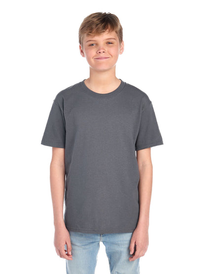 Youth DRI-POWER® ACTIVE T-Shirt - Charcoal Gray