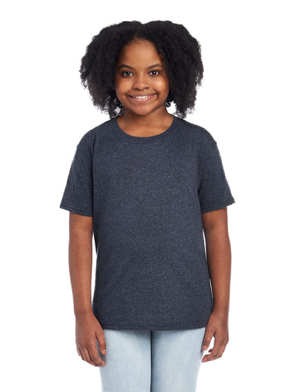 Youth DRI-POWER® ACTIVE T-Shirt - Vintage Heather Navy