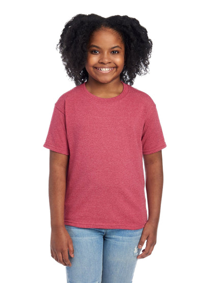 Youth DRI-POWER® ACTIVE T-Shirt - Vintage Heather Red